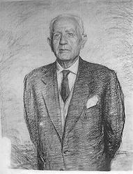 Gervasio Manrique, retrato del pintor Enrique Carrilero