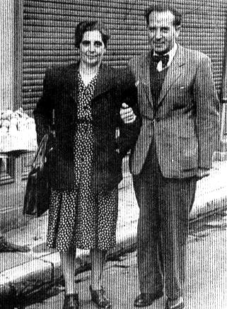 Cecilia Herrero con su hermano Bernabé