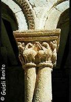 Capitel de la Iglesia románica de San Pedro de Caracena
