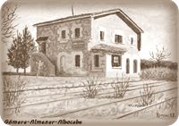 Gómara-Almenar-Albocabe. Soria. Pintura de Luis Alberto Romero