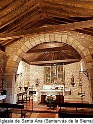 Iglesia de Santa Ana. Santervás de la Sierra (Soria)